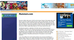 Desktop Screenshot of mummers.com