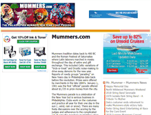 Tablet Screenshot of mummers.com
